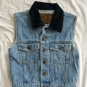 Vintage denim vest